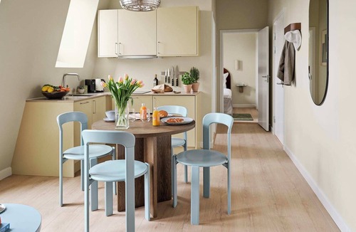 Copenhagen City Centre Apartment | Two-Bedroom Attic Apartment for 4