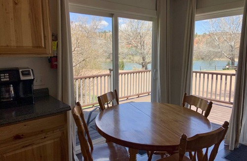 Hot Springs Cabin | Two bedroom cabin, private lake, pet friendly