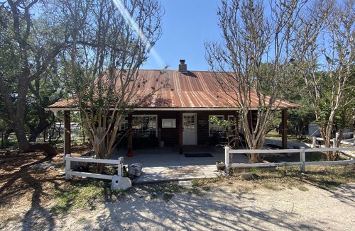 San Marcos Cabin | Two Bedroom Log Cabin at Samadhi Yoga Retreat