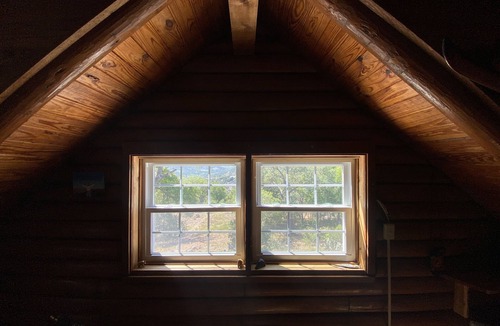 San Marcos Cabin | Two Bedroom Log Cabin at Samadhi Yoga Retreat