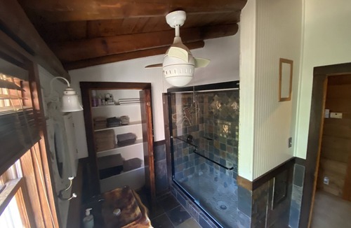 San Marcos Cabin | Two Bedroom Log Cabin at Samadhi Yoga Retreat