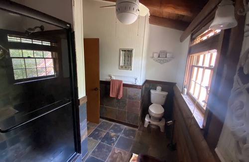 San Marcos Cabin | Two Bedroom Log Cabin at Samadhi Yoga Retreat