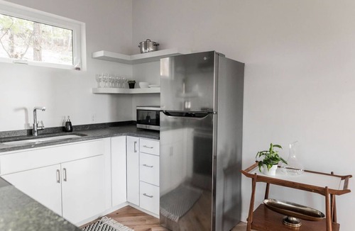 Lookout Mountain House | Two bedroom modern tiny house with bluff views, huge windows!