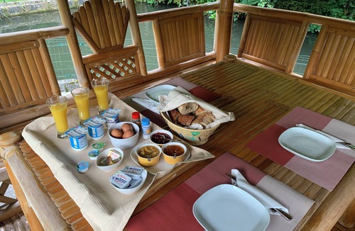 Planfoy House | Two bedrooms with private bathroom.