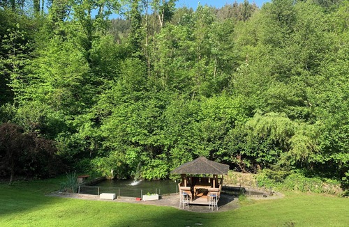 Planfoy House | Two bedrooms with private bathroom.