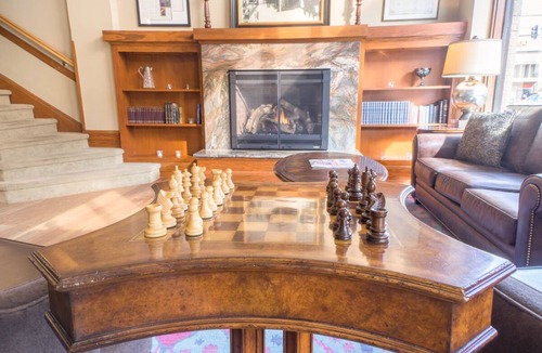 Astoria Hotel | Two Comfortable Downtown Suites w/City Views | Fireplace Access