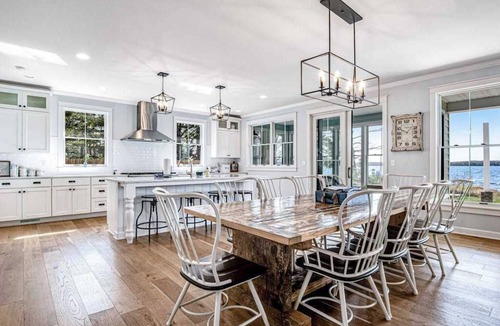 St Germain House | Two dog-friendly lakefront homes with docks, kayaks, rowboat, firepits & beach