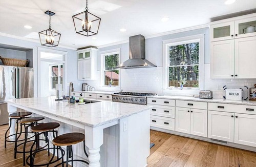 St Germain House | Two dog-friendly lakefront homes with docks, kayaks, rowboat, firepits & beach