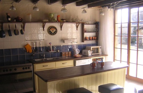 Bazoges-en-Pareds Cottage | Two gites located side by side in a medieval village with heated pool sleeps 7/8