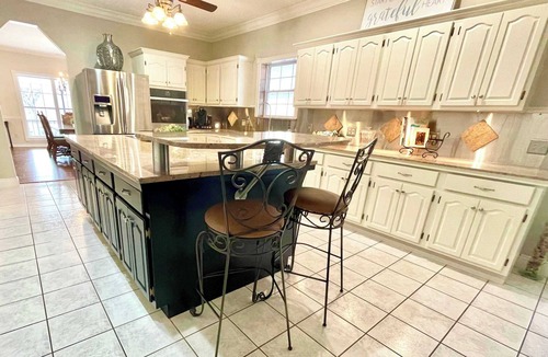 Fayetteville House | Two houses, 8 bedrooms, 4 King beds, 7400 sq ft.