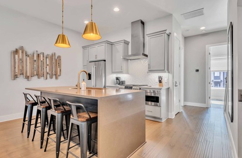 Nashville House | Two Luxe Nashville Homes + Downtown Skyline Views