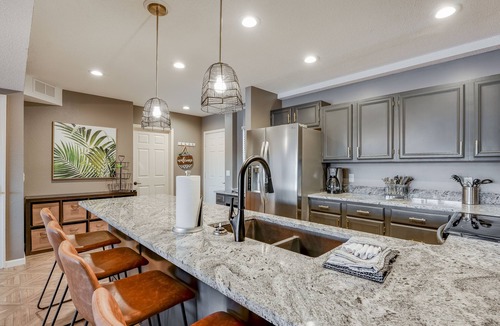 Lake Ozark Condo | Two Master Suites with Lake View