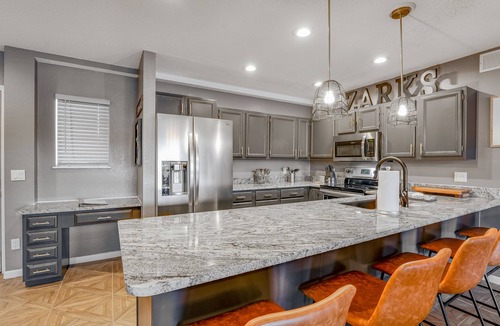 Lake Ozark Condo | Two Master Suites with Lake View