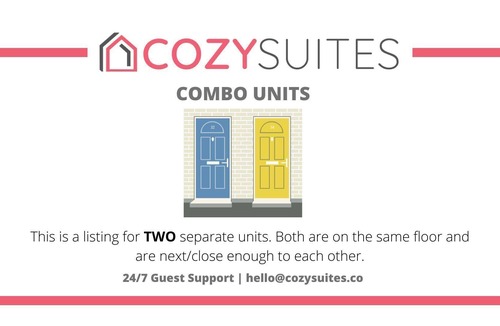 Deep Ellum Apartment | TWO Modern CozySuites w/pool, gym, parking!