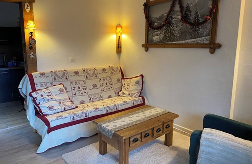 Combloux Apartment | Two-room apartment with Mont Blanc view