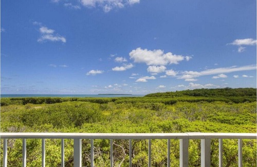 Tavernier Condo | Two Spectacular Ocean Views from the Living Room and Master Bedroom of the Condo