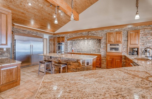 Incline Village Villa | Two-story lakeview villa with two kitchens, patio, firepit, & multi-level deck