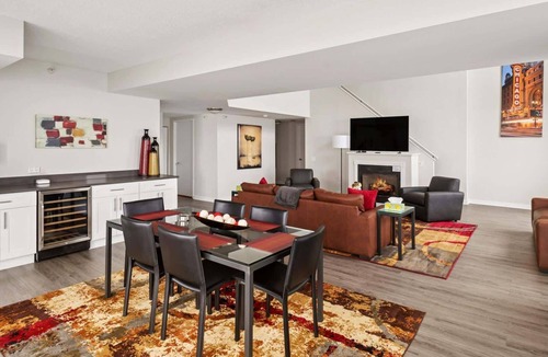 Downtown Chicago Apartment | Two-Story Penthouse, City Views, Pool, Gym
