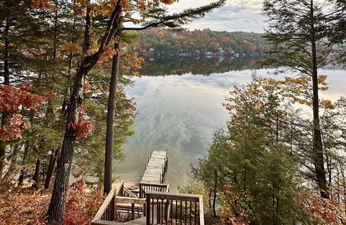 Alton Bay House | Two updated lakefront homes - dock with boat slip, game room, & screened porch
