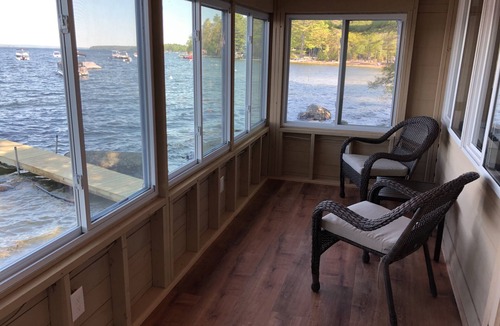 Standish Cabin | TWO Waterfront Camps on Sebago Lake