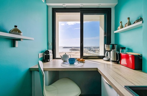 La Turballe Apartment | Ty Laouen e Kreisteiz Breizh - Vue mer en bord de plage
