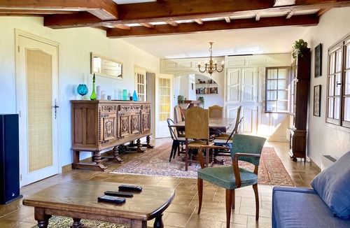 Souraide Condo | Typical Basque villa, covered pool, quiet location with breathtaking views