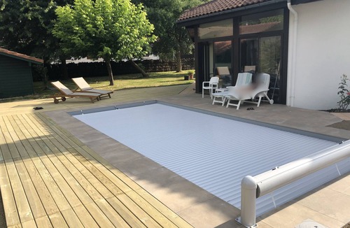 Lit-et-Mixe Villa | Typical modern Landes house with heated swimming pool and Jacuzzi