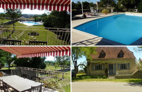 Espedaillac House | Typical Quercy house with heated pool