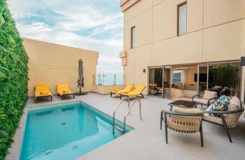 Jumeirah Beach Residence Apartment | Ultimate 5BR Duplex Sky Villa with Private Pool and Panoramic Views by Exclusive Holiday Homes