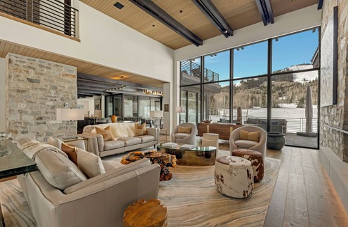 Park City House | Ultimate Luxury Home by InvitedHome | Theater, Game Room, Hot Tub, Pool, Gym
