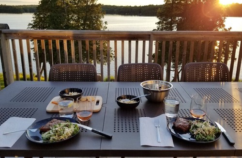 Frontenac Cottage | Ultimate privacy on 10 acres, weed free shoreline, beautiful sunsets, Wolfe Lake