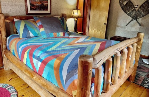 South Colton Cabin | Ultimate Privacy ~ NW Adirondack, Log Cabin, 16 Acres, Includes Pontoon Boat!