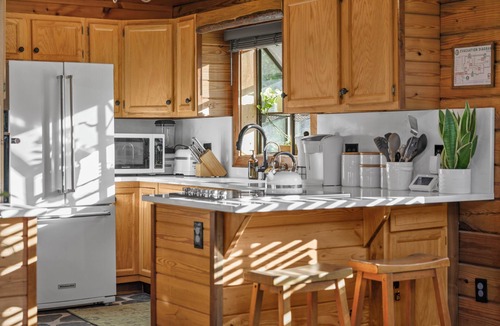 Sevierville Cabin | Ultimate Riverfront Cabin Retreat Private Swimming Hole Smoky Mountains