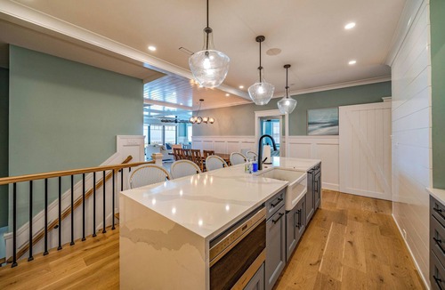 North End Condo | Ultra Luxury BeachFront on Boardwalk with Plunge Pool and Elevator! 6BR/7BA!