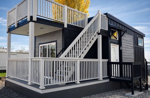 Page Cabin | Ultra Luxury Tiny Home with Deck #59C