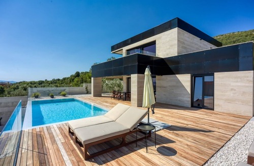 Drenje Villa | Ultra-modern Villa Unea with a stunning Sea View