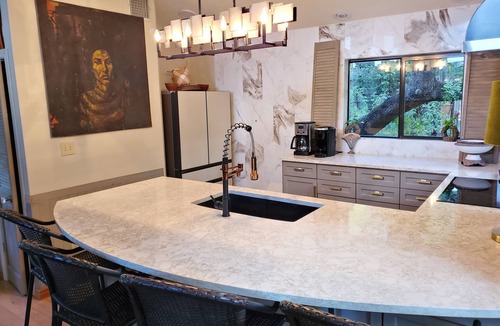 Comanche Trail House | Unbelievable 3 1/2 story Modern Cabin with Lake View