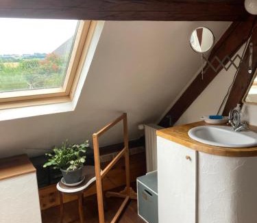 Bordeaux-Saint-Clair House | Une chambre dans la verdure