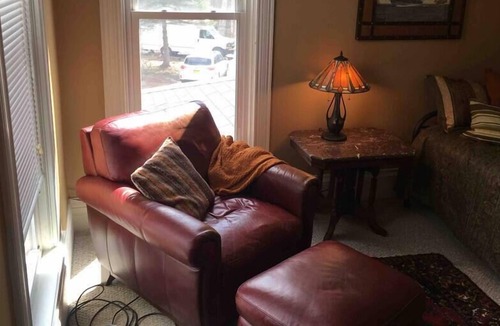 Pulaski Apartment | Unique 2BR, kitchen & work space - walk to River!