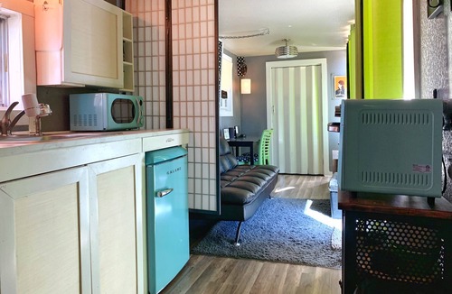 Leander House | Unique 40’ Container Home in Leander Perfect for stays near Austin.
