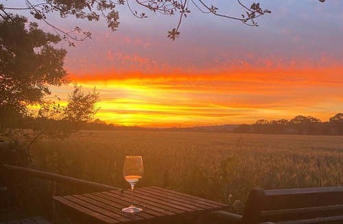 Holworth Cabin | Unique and Bespoke Stunning Thatched Dorset Shepherds Huts with Private Hot Tub
