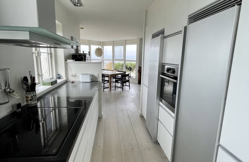 Norre Alslev House | Unique and large modern house directly on private beach
