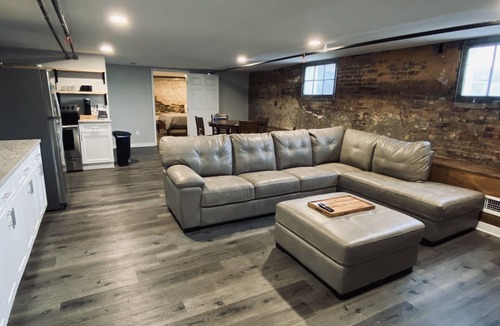 Carrollton Apartment | Unique brick basement apartment directly on Adamson Square!