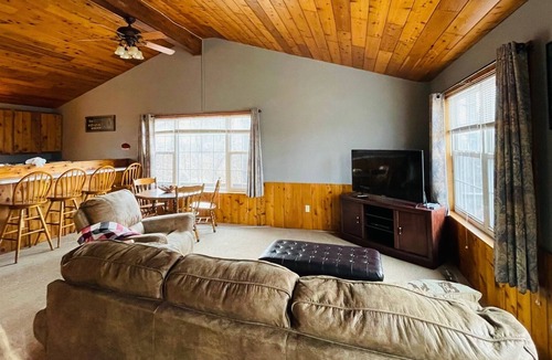 Bowring House | Unique Cabin with Pond away in the woods