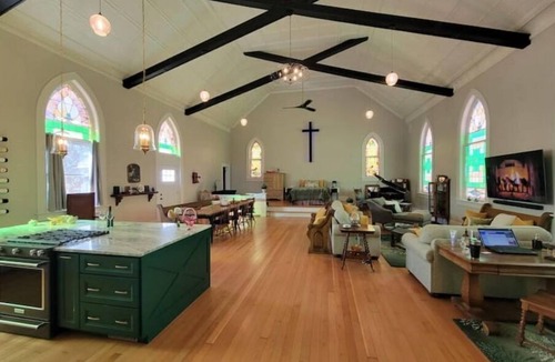 Rose Creek House | Unique Church Home Destination Stay