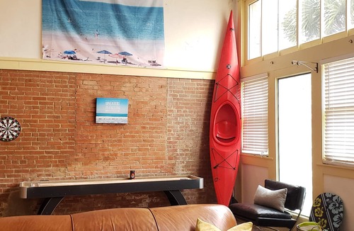 Freeport House | Unique Coastal Loft Getaway @ Historic Freeport