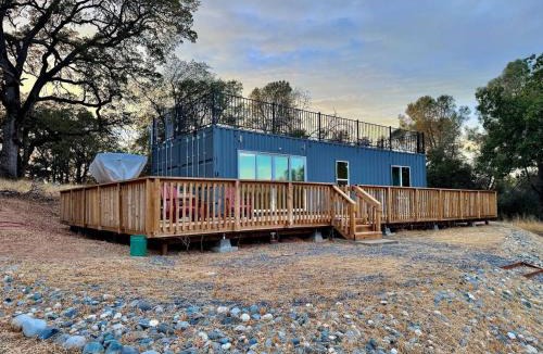 Placerville Apartment | Unique Container, Home 20 Acres, Modern Stay
