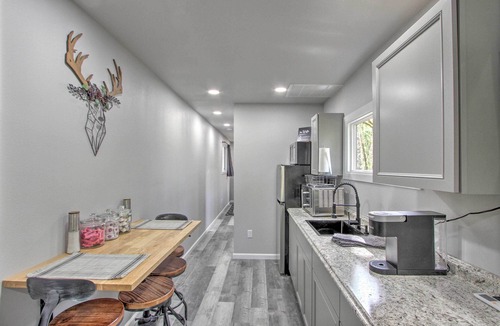 Pierce County Apartment | Unique Container Studio w/Deck & Fire Pit!