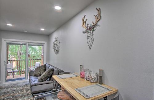 Pierce County Apartment | Unique Container Studio with Deck and Fire Pit!
