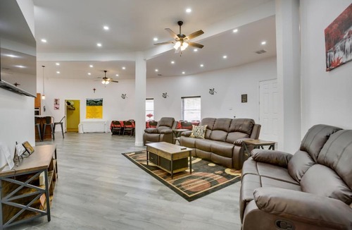 Kokomo House | Unique Country Getaway in Angie w/Covered Patio!